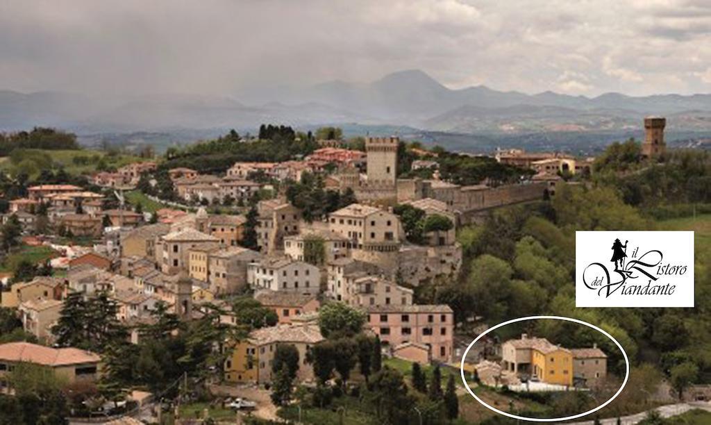 Il Ristoro Del Viandante Hotel Offagna Eksteriør billede